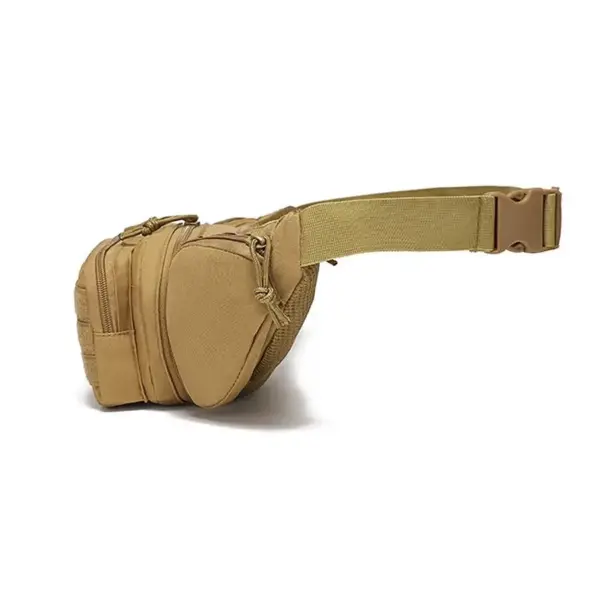 Bauchtasche mit Gurtband-Laschen und Seitentaschen – Bild 3