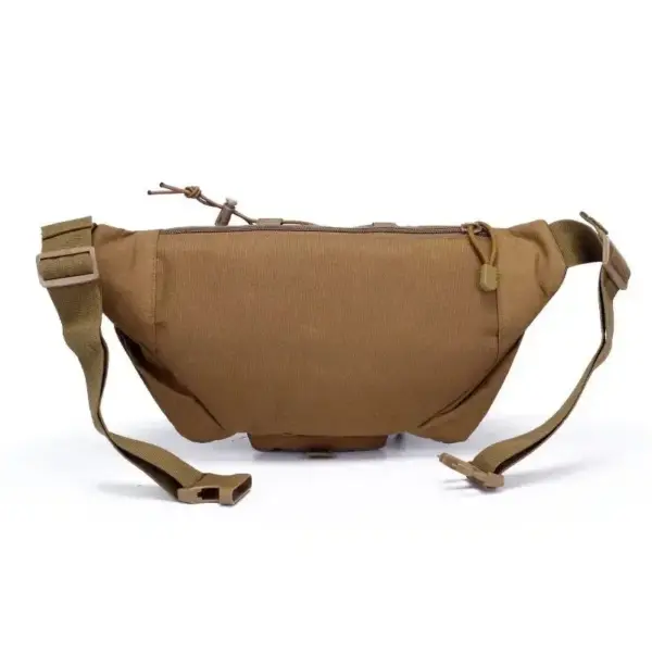 Bauchtasche Herren aus Nylon mit Außentaschen und Steckschnalle – Bild 3